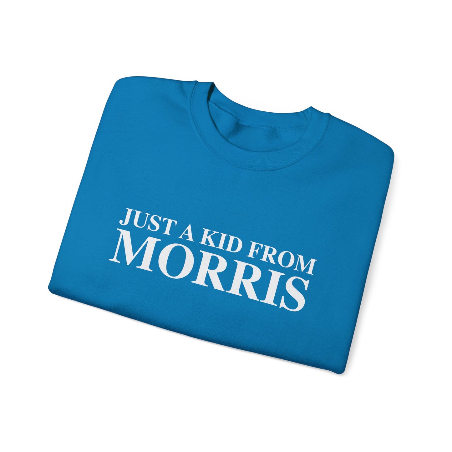 Just a kid from Morris Unisex Heavy Blend™ Crewneck Sweatshirt