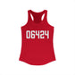 06464 East Hampton CT Zip Code Women's Ideal Racerback Tank Top