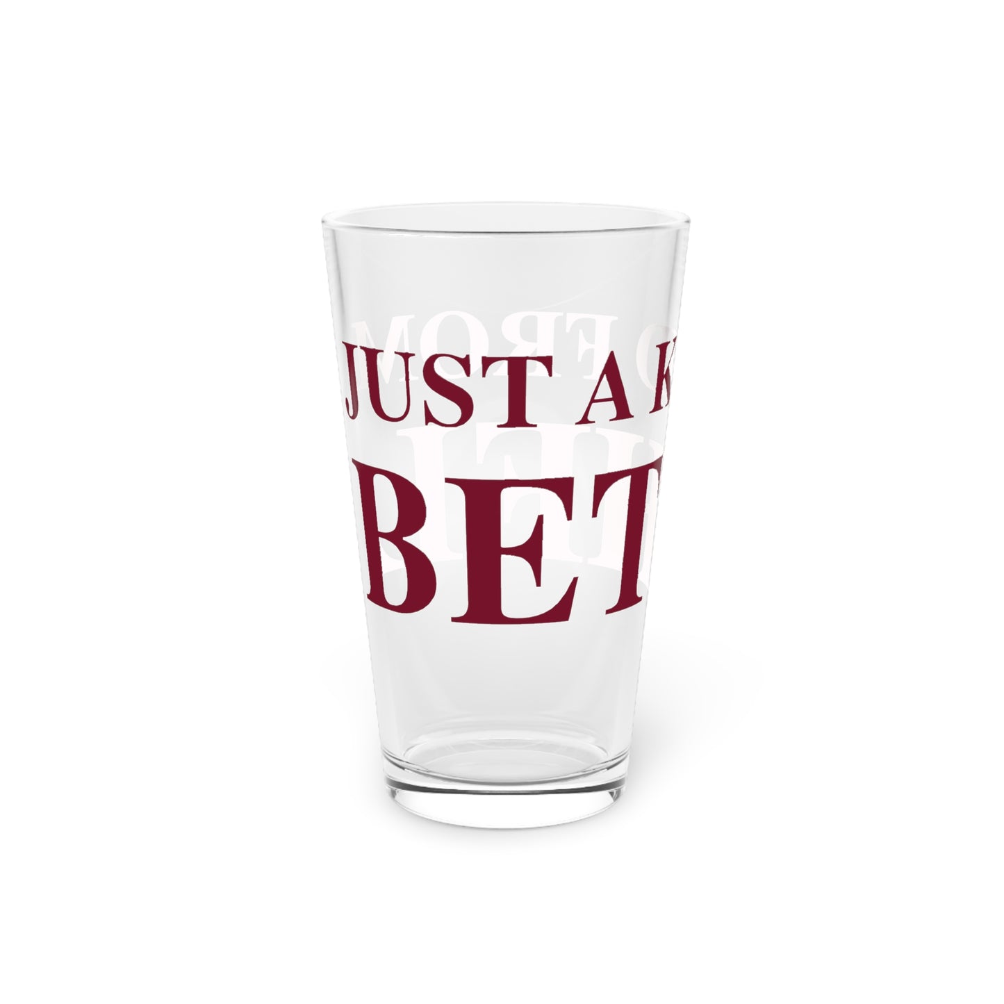 Just a kid from Bethel Pint Glass, 16oz