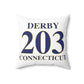 Derby 203 Connecticut Polyester Square Pillow