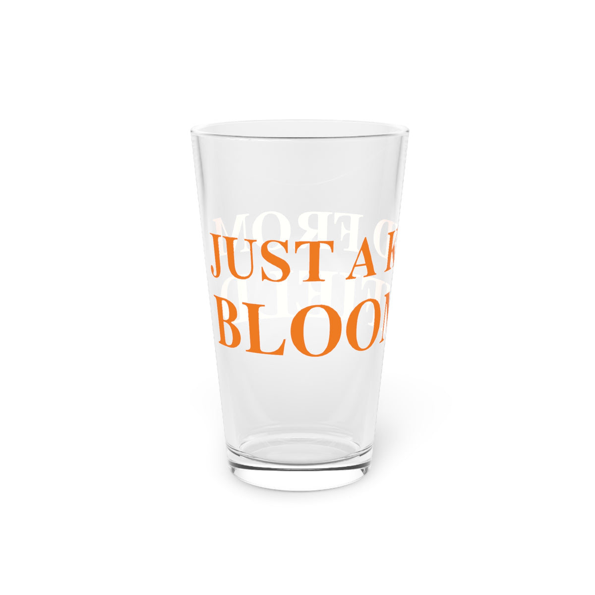 Just a kid from Bloomfield Pint Glass, 16oz