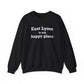 East Lyme is My Happy Place Unisex Heavy Blend™ Crewneck Sweatshirt