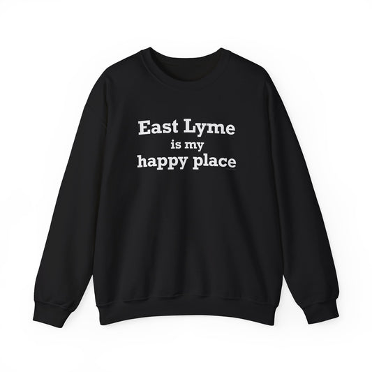 East Lyme is My Happy Place Unisex Heavy Blend™ Crewneck Sweatshirt