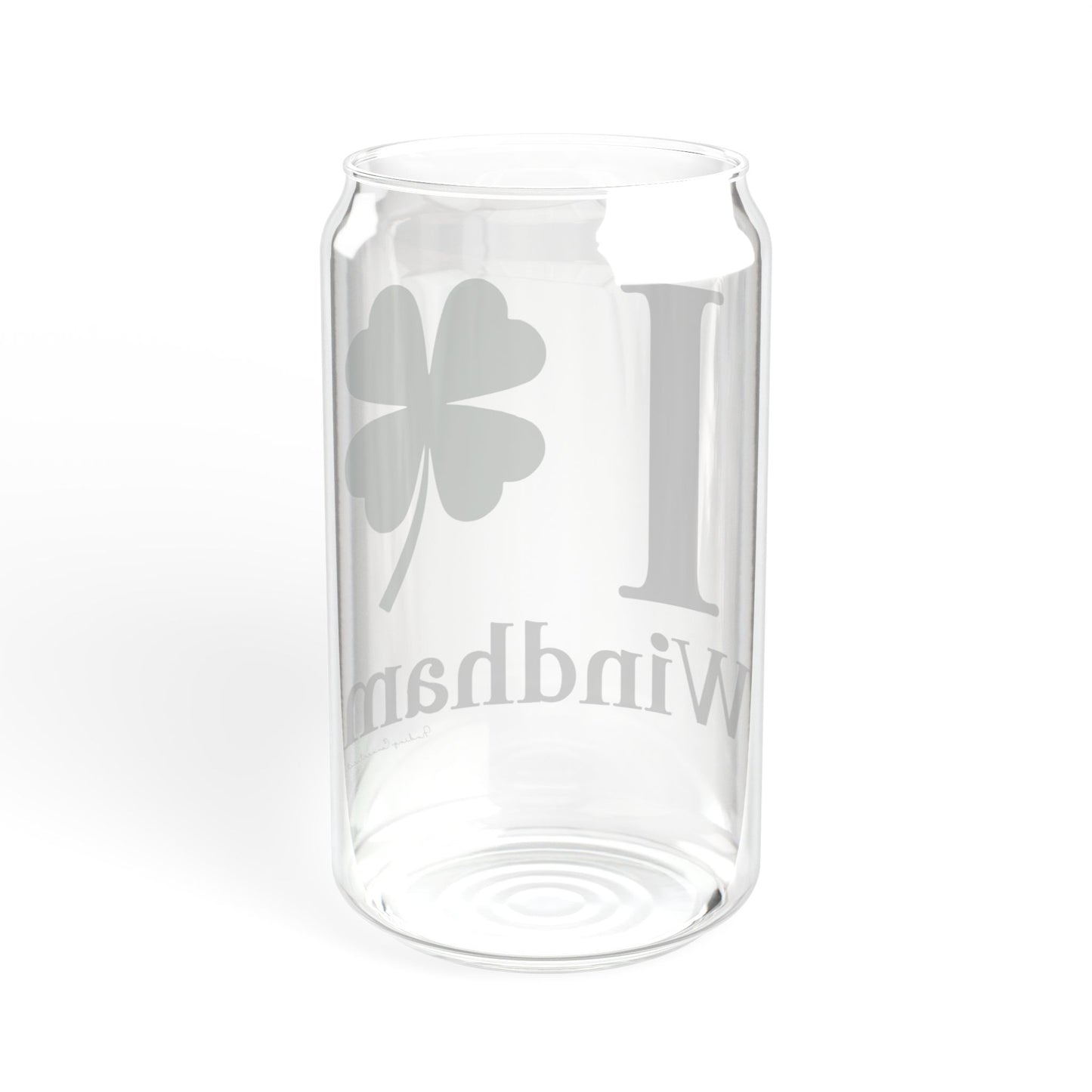 I Clover Windham Sipper Glass, 16oz