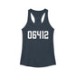 06412 Chester CT Zip Code Women's Ideal Racerback Tank Top