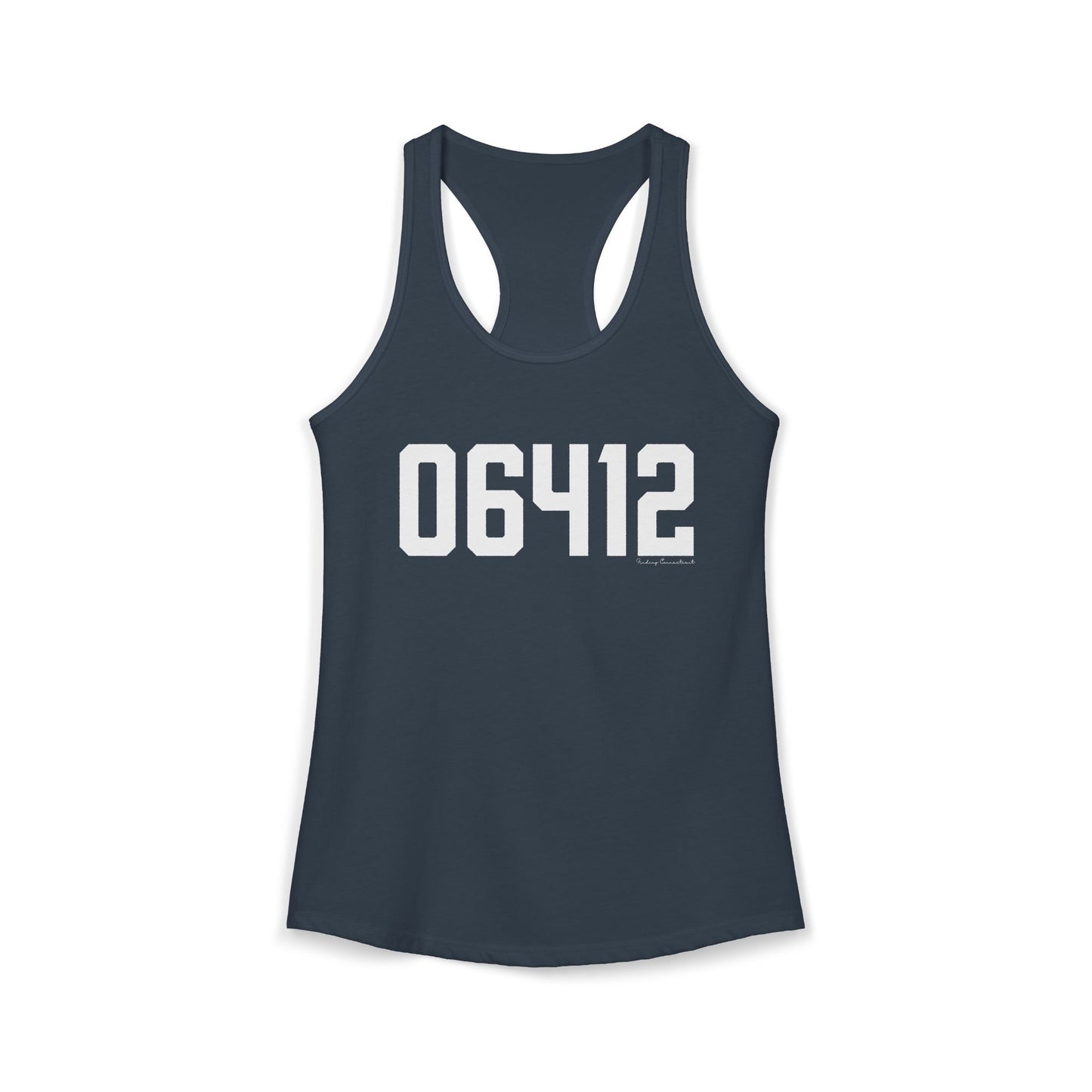06412 Chester CT Zip Code Women's Ideal Racerback Tank Top
