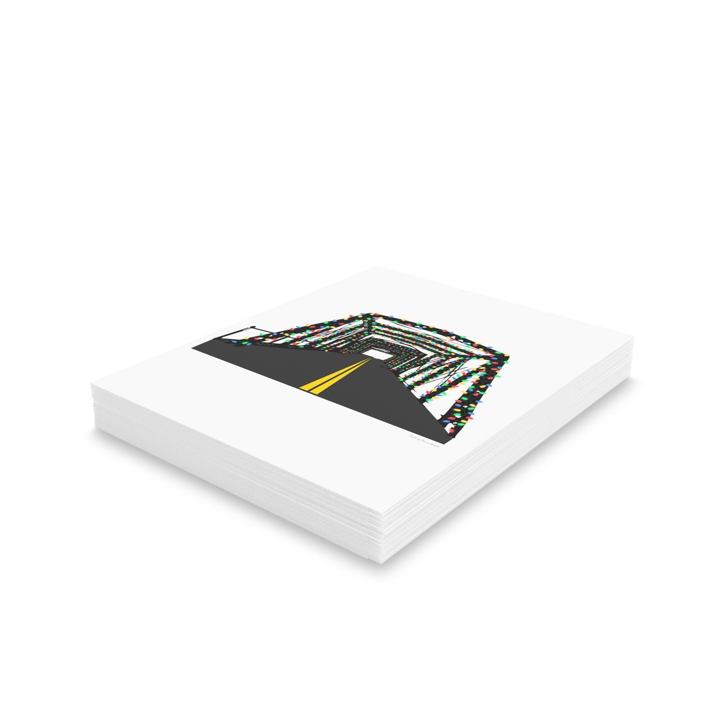 Saugatuck Bridge Lights Greeting cards (8, 16, and 24 pcs)