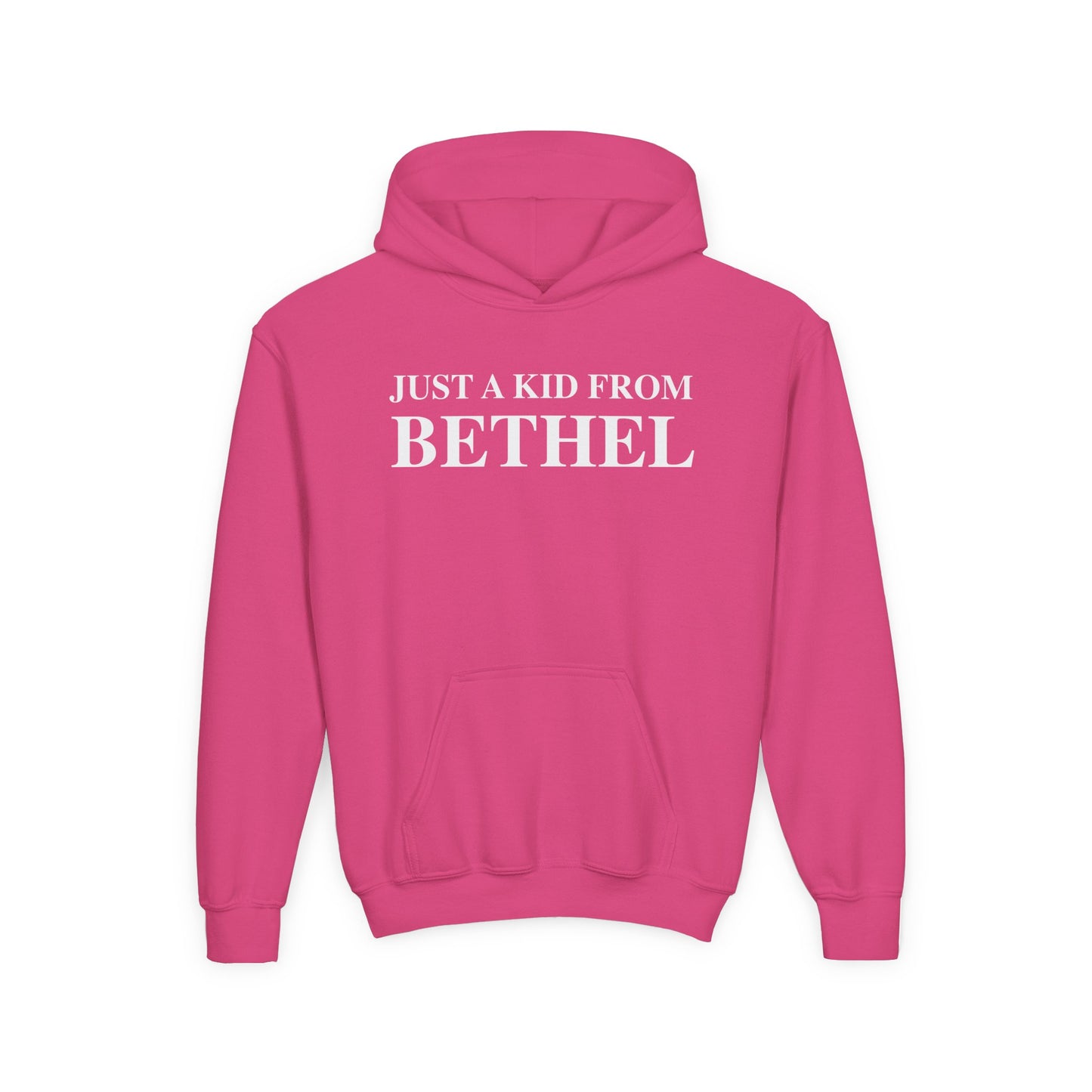 Just a kid from Bethel Youth Heavy Blend Hooded Sweatshirt