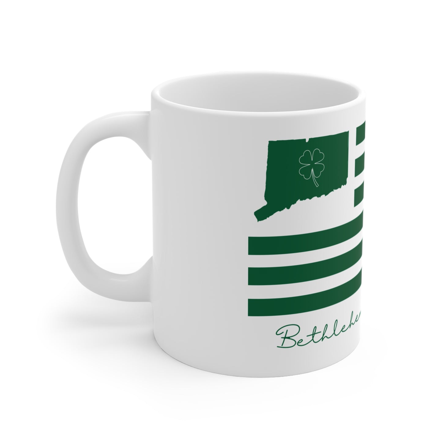 Bethlehem Connecticut St. Patrick’s Day Flag Mug 11oz