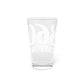 860 Stafford Red, White & Blue Pint Glass, 16oz