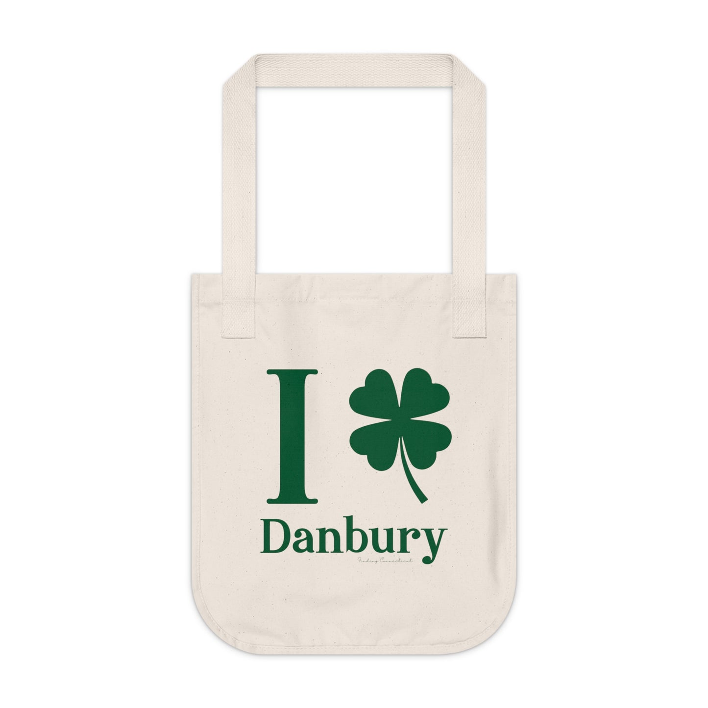 I Clover Danbury Organic Canvas Tote Bag