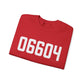 06604 Bridgeport CT Zip Code Unisex Heavy Blend™ Crewneck Sweatshirt