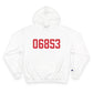 06853 Norwalk Connecticut Zip Code Champion Hoodie Sweatshirt