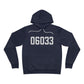 06033 Glastonbury CT Zip Code Sponge Fleece Pullover Hoodie