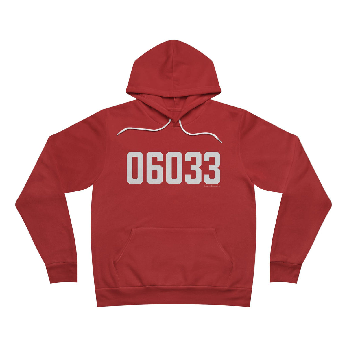 06033 Glastonbury CT Zip Code Sponge Fleece Pullover Hoodie
