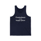 Canterbury is My Happy Place Unisex Jersey Tank Top