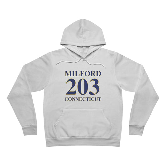 Milford 203 Connecticut Unisex Sponge Fleece Pullover Hoodie