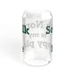 South Norwalk is My Happy Place Sipper Glass, 16oz