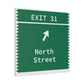 Vintage Merritt Parkway Exit 31 Sign Matte Canvas, Stretched, 1.25"