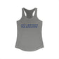 Just a kid from Willimantic Women's Ideal Racerback Tank Top
