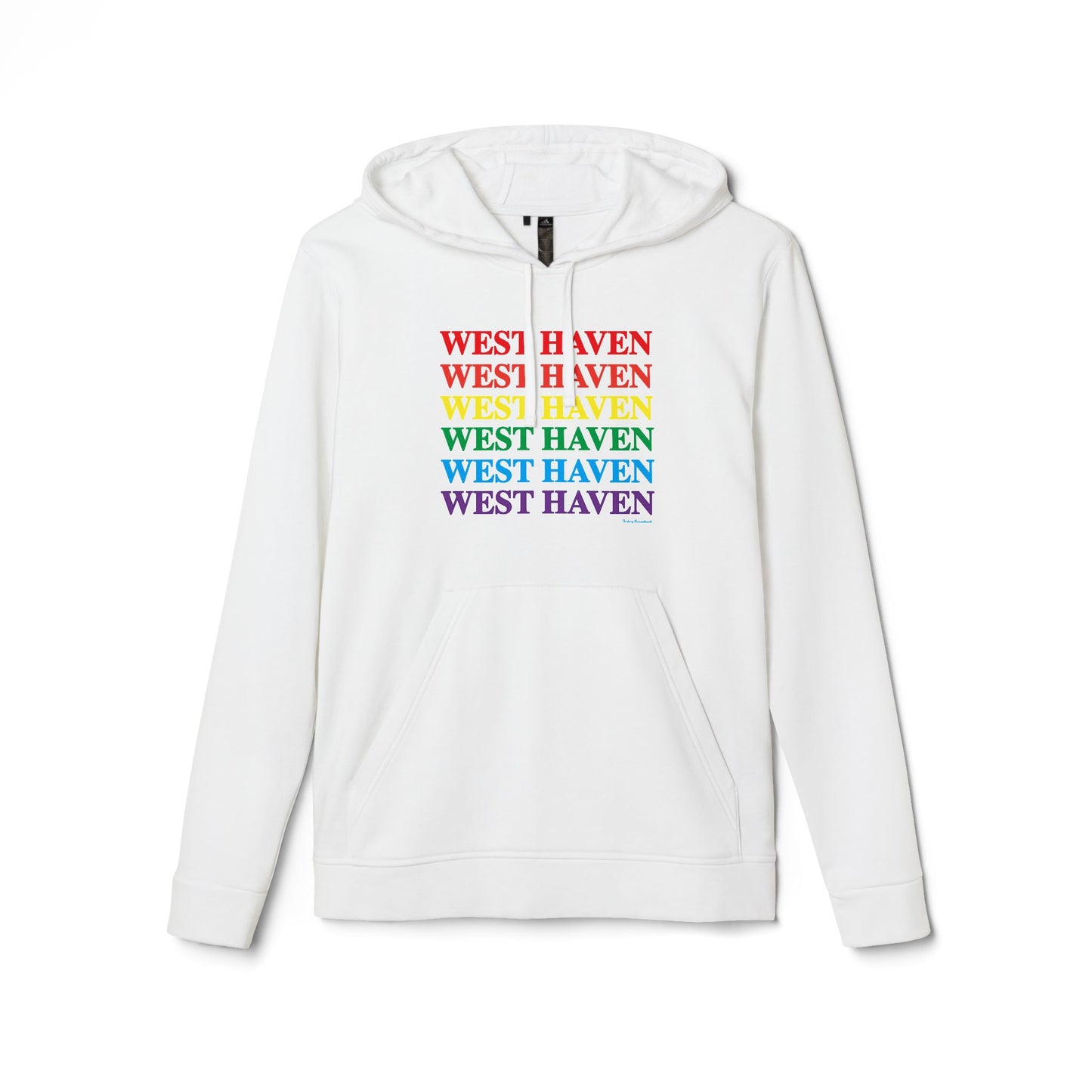 West Haven Pride adidas Unisex Fleece Hoodie