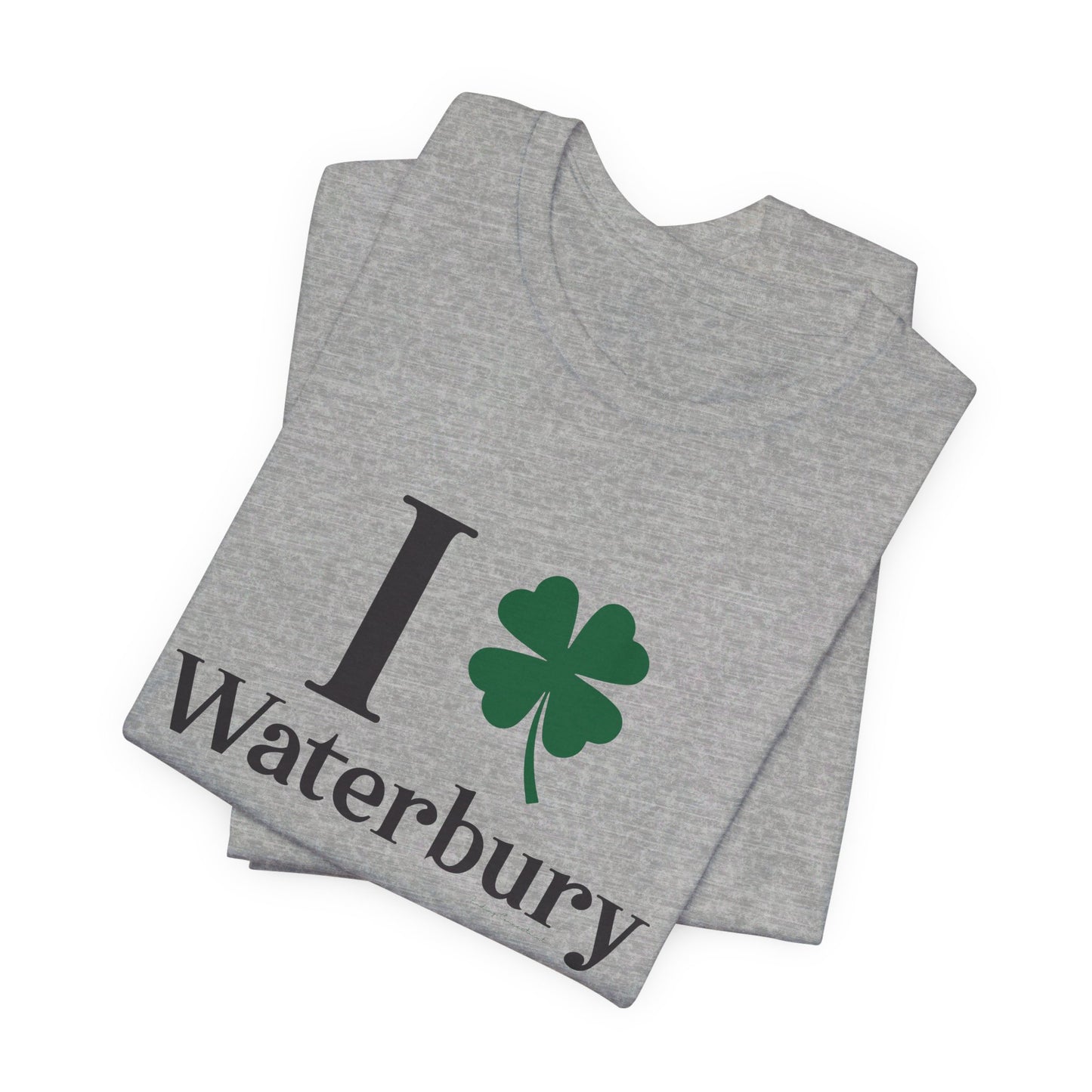 I Clover Waterbury Unisex Jersey Short Sleeve Tee