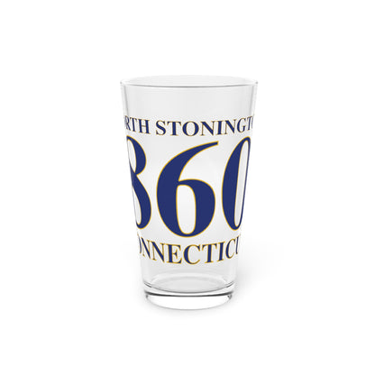 North Stonington 860 Connecticut Pint Glass, 16oz