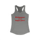 Bridgeport Is My Happy Place  Women's Ideal Racerback Tank Top