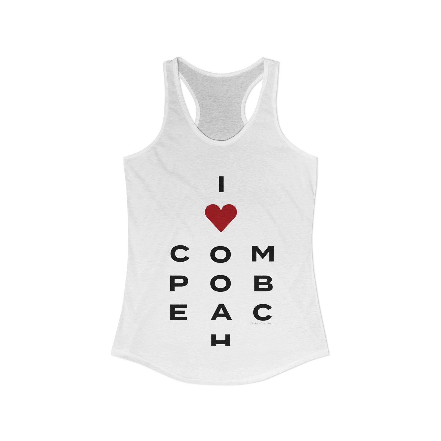 Compo Beach Vision Women's Ideal Racerback Tank Top