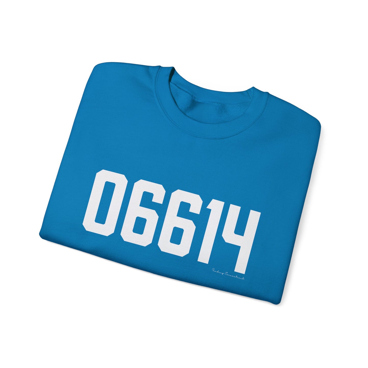06614 - Stratford CT Zip Code Unisex Heavy Blend™ Crewneck Sweatshirt