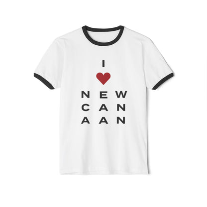 New Canaan Vision Unisex Cotton Ringer T-Shirt