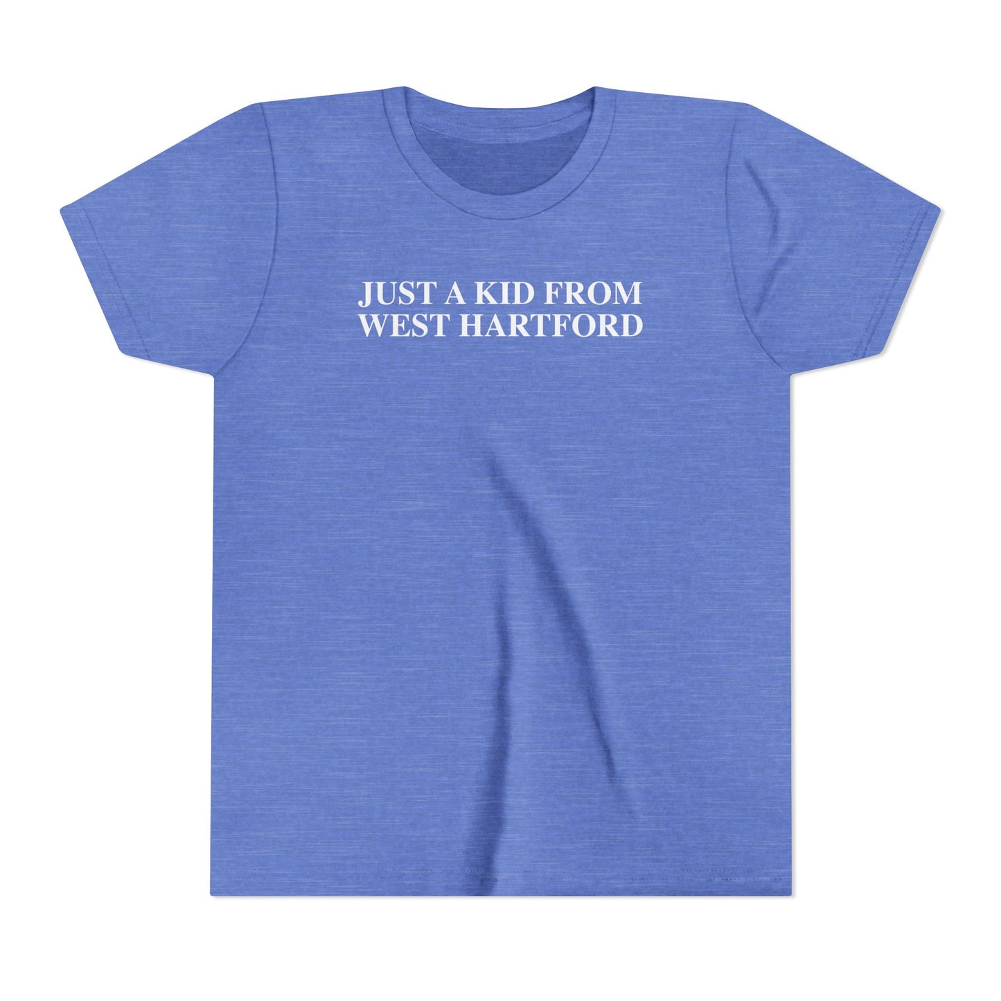 Just a kid from West Hartford Youth Short Sleeve T-Shirt