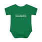 Just a kid from Marlborough Infant Baby Rib Bodysuit
