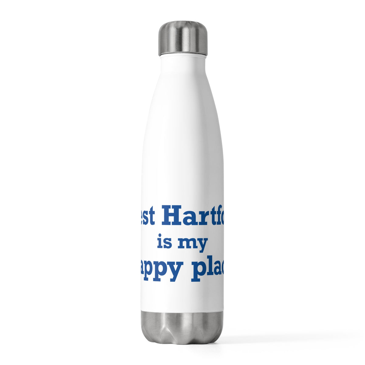 West Hartford is My Happy Place 20 oz Insulated Bottle