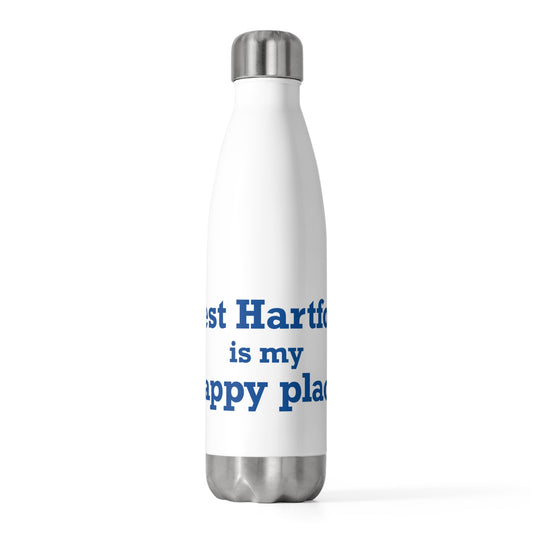 West Hartford is My Happy Place 20 oz Insulated Bottle