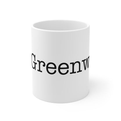 I Heart Greenwich. Mug 11oz