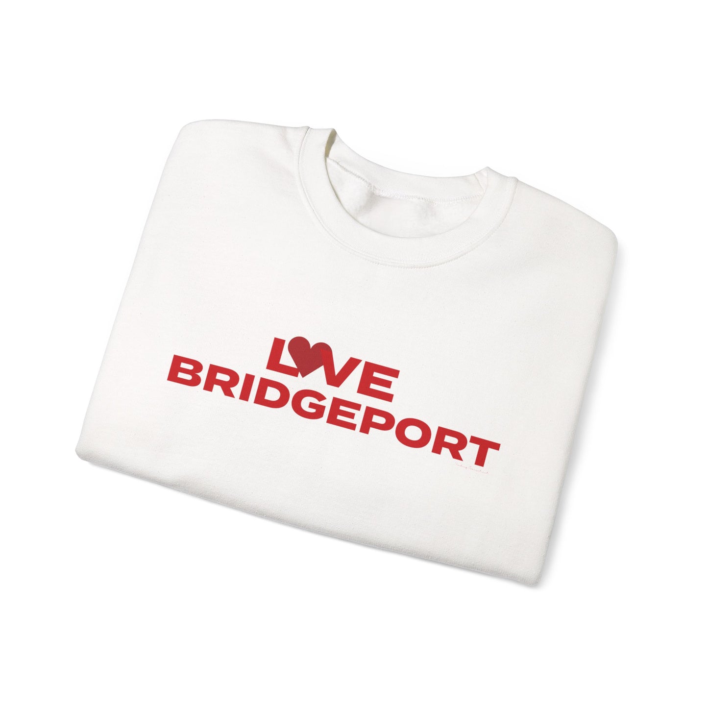 Love Bridgeport Unisex Heavy Blend™ Crewneck Sweatshirt