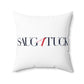 41 Tilt Saugatuck Spun Polyester Square Pillow