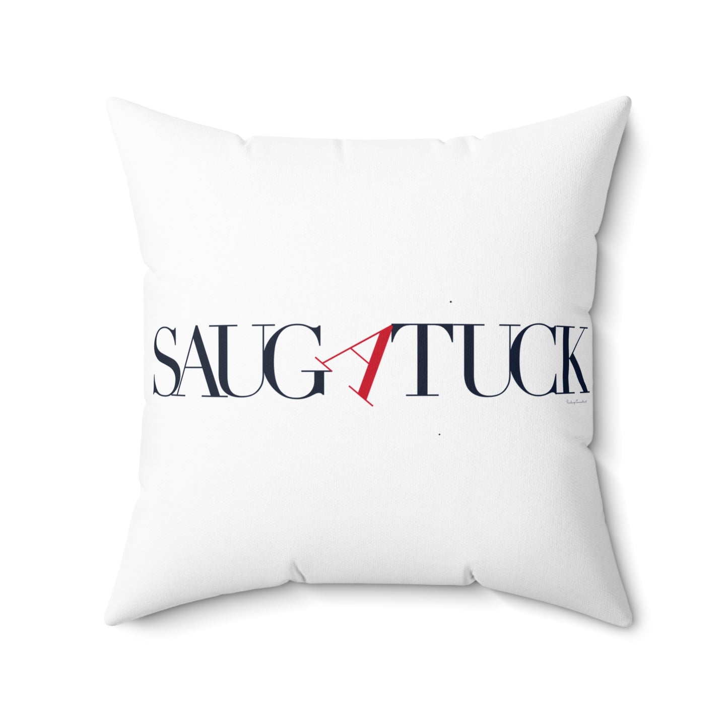 41 Tilt Saugatuck Spun Polyester Square Pillow
