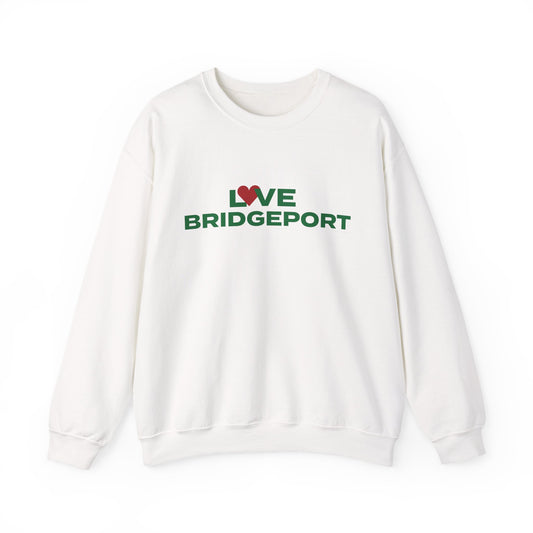 Love Bridgeport Unisex Heavy Blend™ Crewneck Sweatshirt