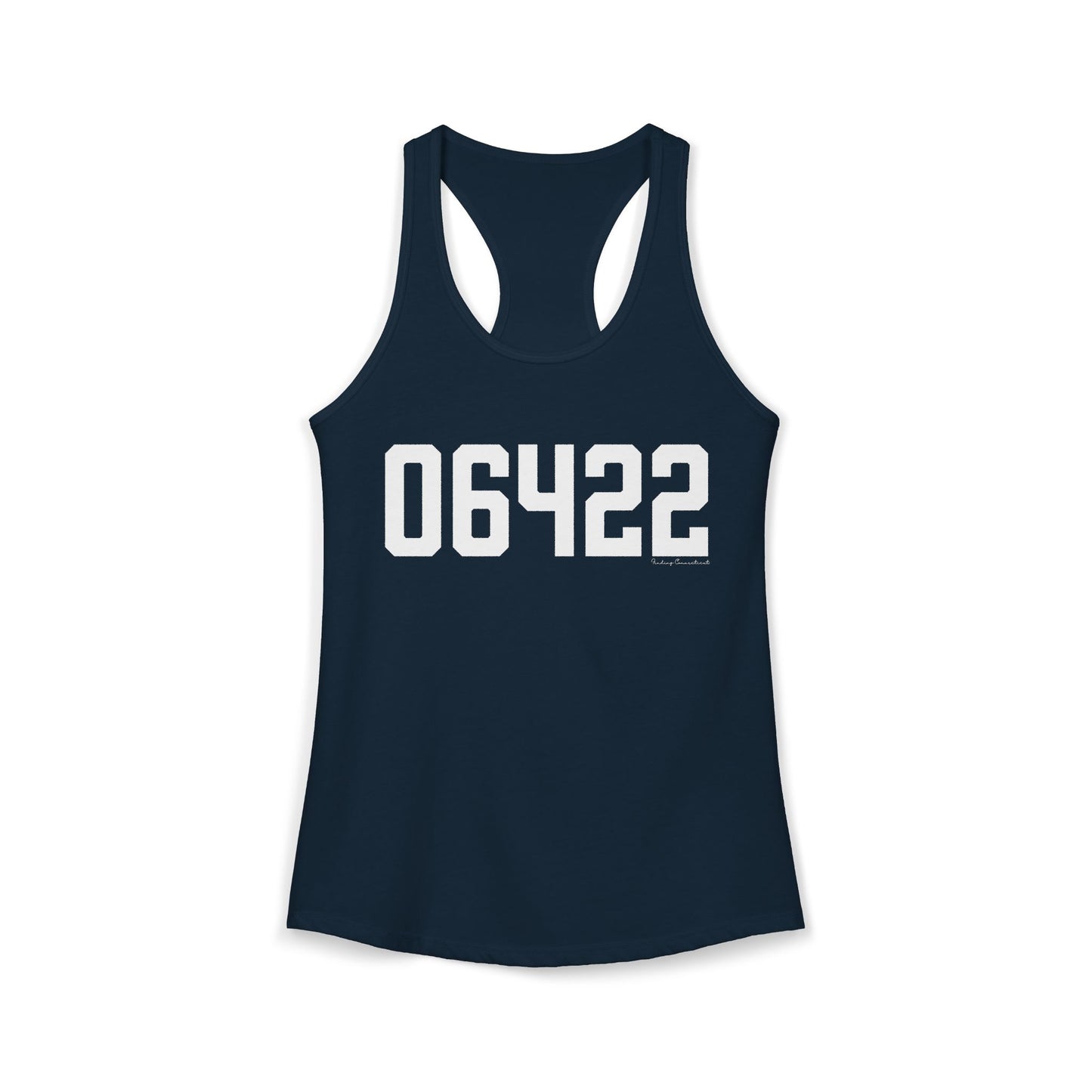 06422 Durham CT Zip Code Women's Ideal Racerback Tank Top