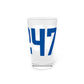 06247 Hampton Connecticut Zip Code Pint Glass, 16oz