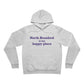 North Branford is My Happy Place Unisex Sponge Fleece Pullover Hoodie