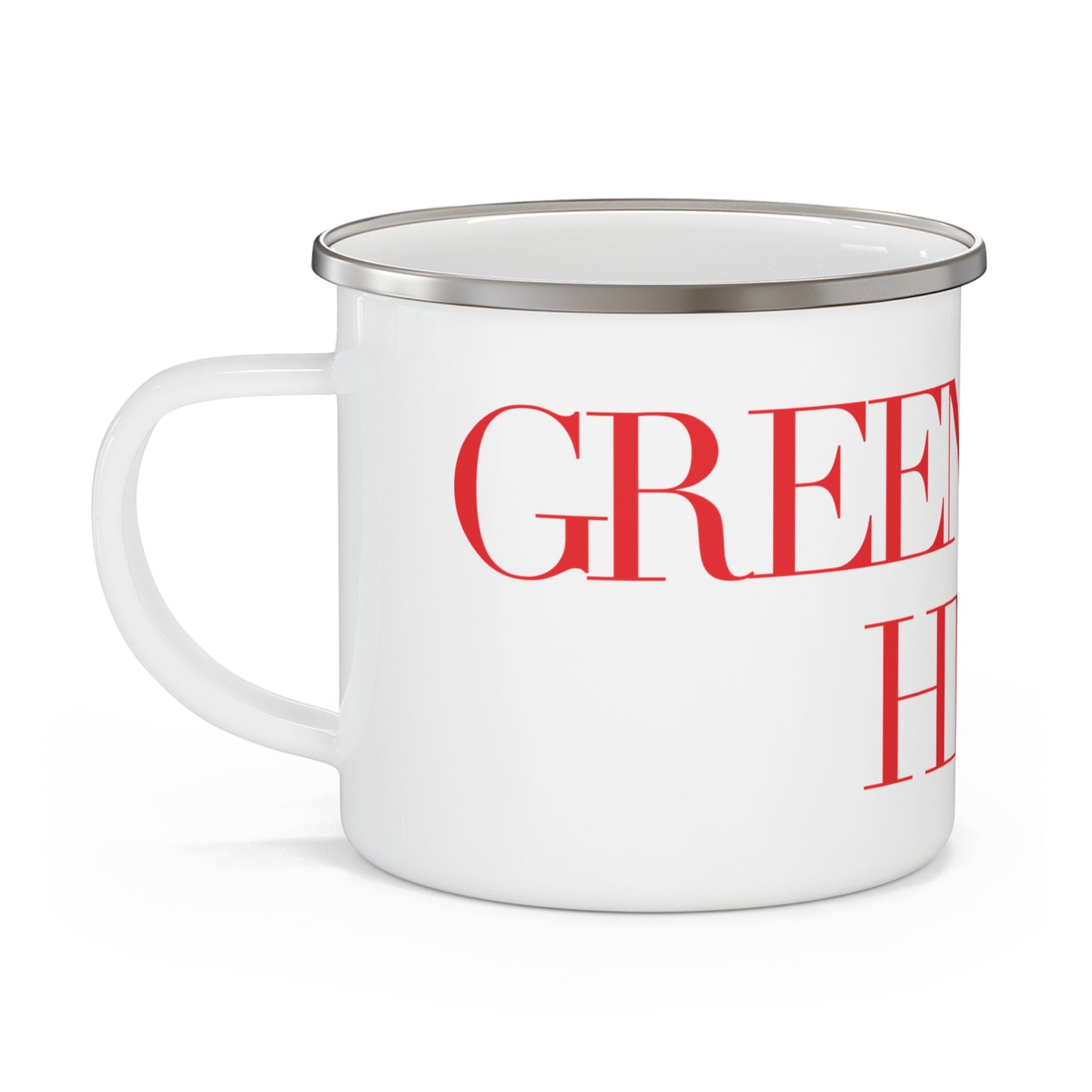 41 Tilt Greenfield Hill Enamel Camping Mug