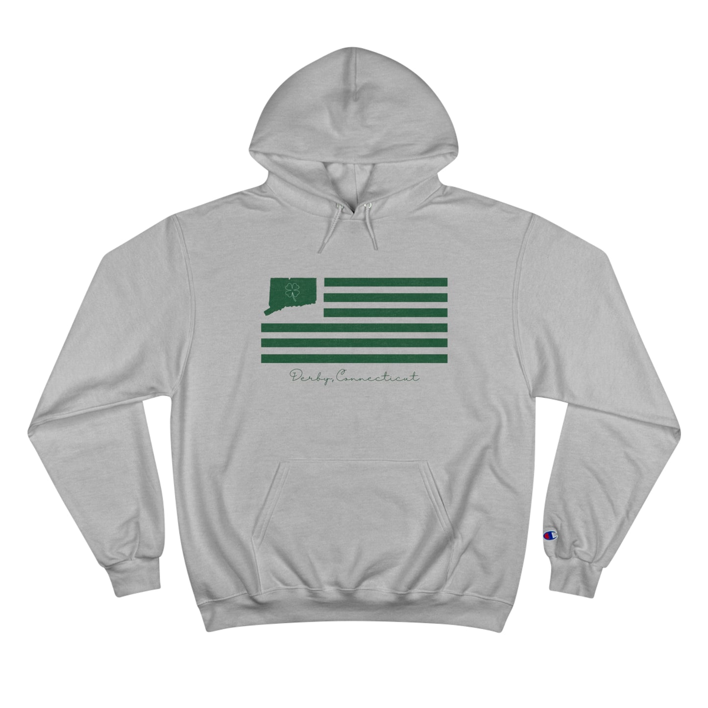 Derby Connecticut St. Patrick’s Day Flag Champion Hoodie