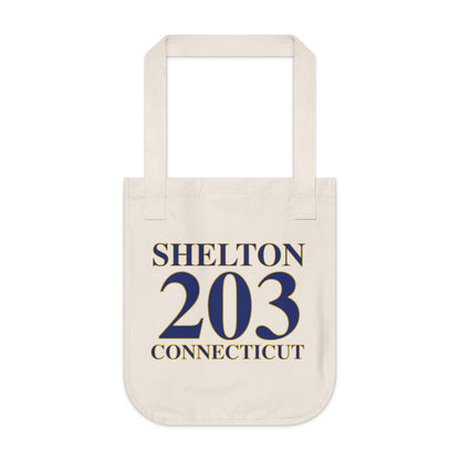 Shelton 203 Connecticut Organic Canvas Tote Bag