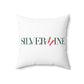 41 Tilt Silvermine Spun Polyester Square Pillow