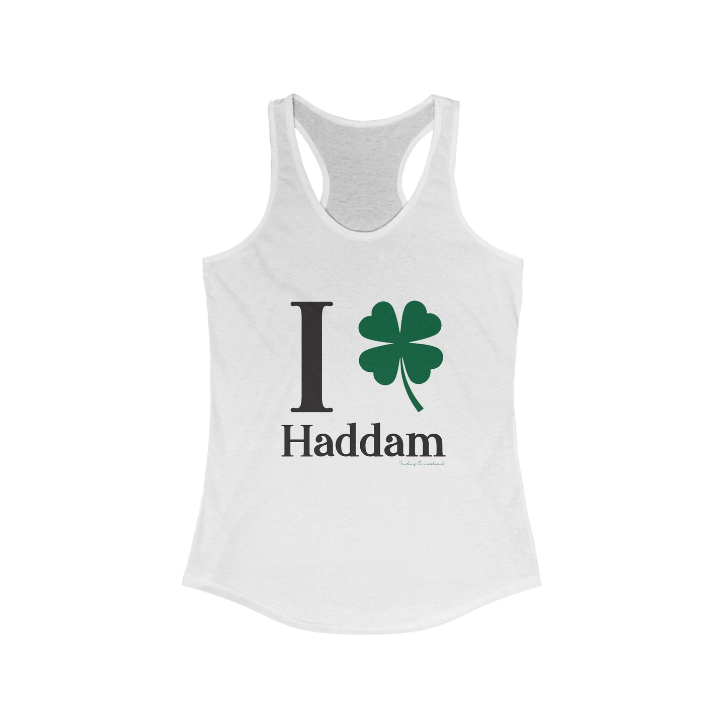 I Clover Haddam Women's Ideal Racerback Tank