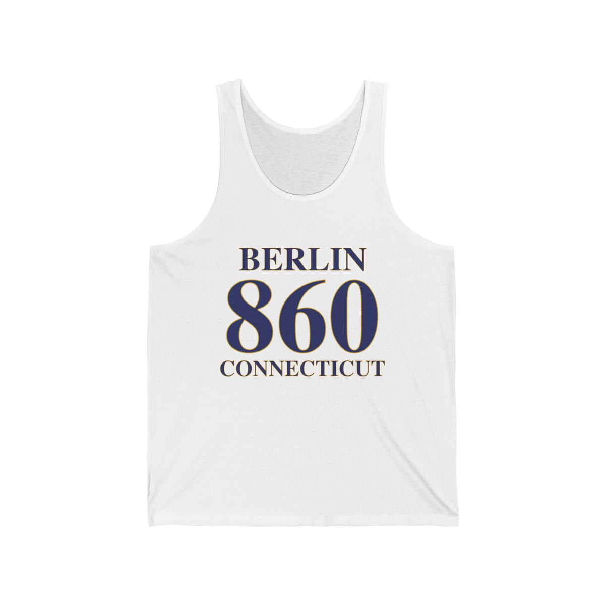 Berlin 860 Connecticut Unisex Jersey Tank Top