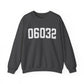 06032 - Farmington CT Zip Code Unisex Heavy Blend™ Crewneck Sweatshirt